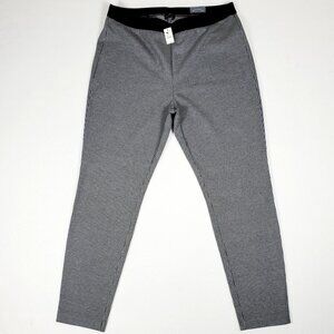 TALBOTS Women Size 16 Black Soho Ankle Pant Skinny High Waist Stretch Jeggings